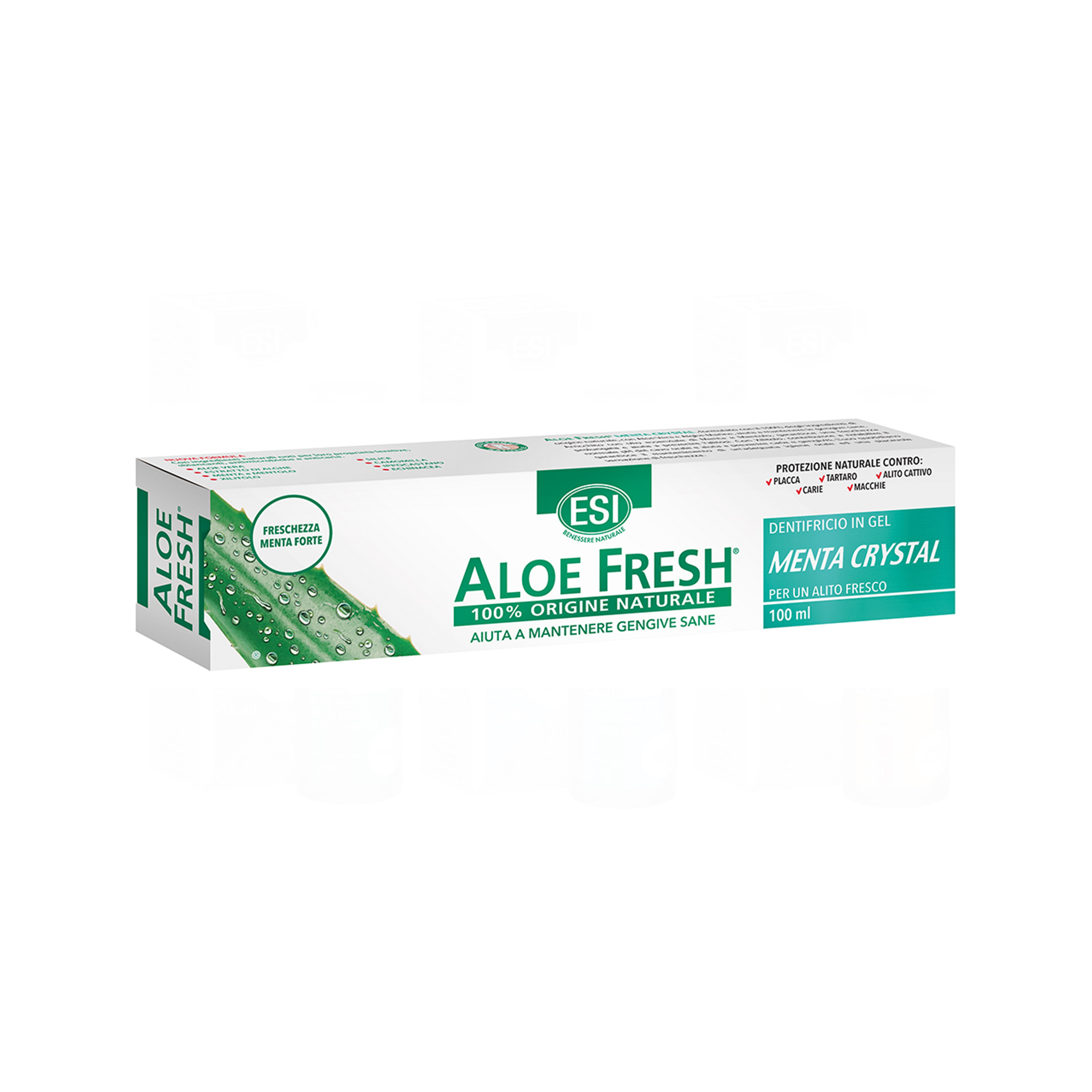 Aloe Fresh MENTA CRYSTAL zubna gel-pasta